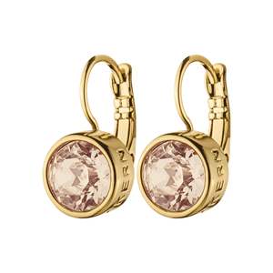 Louise Gold Earrings - Golden Crystal