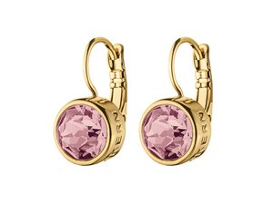 Dyrberg Kern Winter 2023: Louise Gold Earrings - Vintage Rose