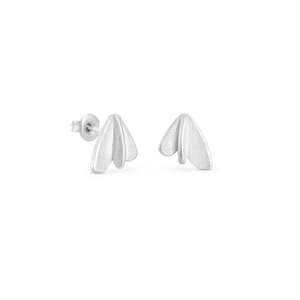 Vol Silver Stud Earrings