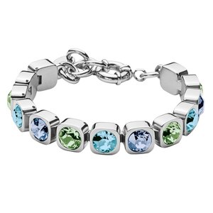 Conian Shiny Silver Bracelet - Water