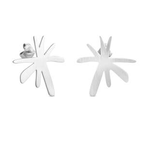 Matariki: Miro Silver Earrings Star
