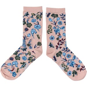 Bella Ballou Scarves: Living Garden Socks, Rose