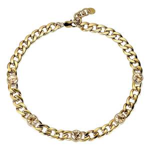 Angelina Gold Necklace - Golden