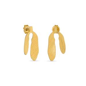 All Earrings: Silvela Gold Earrings Small