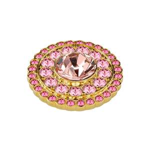 Compliments Ring Toppers Collection For Sale: Value Gold Interchangeable Ring Topper - Rose