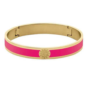 Gold Lover: Pennika Gold Bracelet - Pink