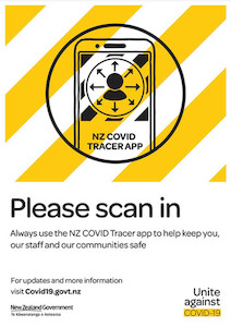 Please Scan In Dzine Signs