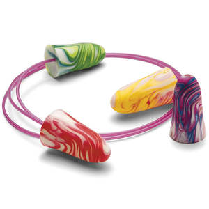 Frontpage: Moldex SparkPlugs® Multicoloured Foam Corded Ear Plugs (SLC80 29dB, Class 5)