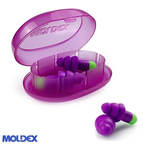 Moldex Rockets® Reusable Uncorded Earplugs w/ Carry Case (SLC80 24dB, Class 4)