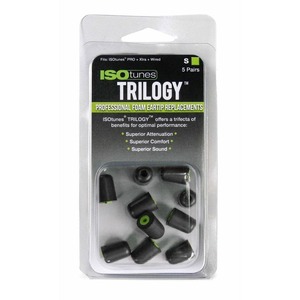 Tips: ISOtunes TRILOGY™ Foam Replacement Tips (5 pairs)