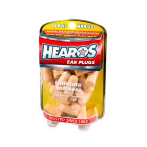 Hearos: Hearos Ultimate Softness Ear Plugs (NRR 32 | 14 Pairs)