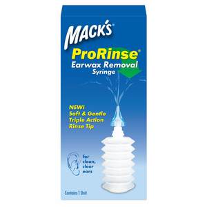 Macks: Macks ProRinse Earwax Removal Syringe