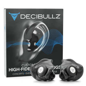 Decibullz Custom Molded High-Fidelity Earplugs For Concerts, Musicians, Events, &hellip;