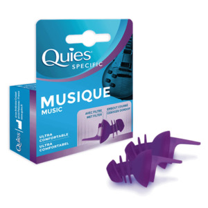 Quies Music Earplugs