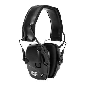 Electronic Shooting Ear Muffs: Howard Leight by Honeywell Bilsom Impact Sport Tactical Folding Model Ear Muff (SLC80 24dB, Class 4)