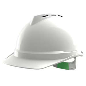 All: MSA V-Gard 500 Vented HardHat 229700WH6V