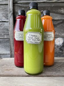 Products: Organic juice Mean Green 750ml Early Bird Organics