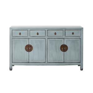 Sansha 4 Door & 4 Drawer Sideboard Dove Grey
