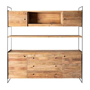 Sideboards: Kalise Reclaimed Timber Storage Unit Large