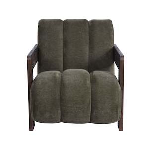 Banjo Occasional Chair Olive Hues
