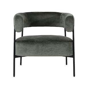 Occasional Chairs: Hudson Ocassional Chair Cascade Leaf Green