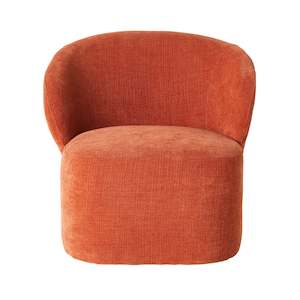 Occasional Chairs: Edie Occasional Chair Solace Tangerine