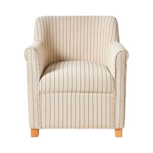 Occasional Chairs: Hazel Occassional Chair Alexandra Linen Stripe