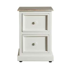 Bedside Tables: Maldon 2 Drawer Bedside Table