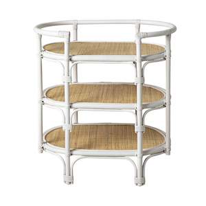 Console Tables: Juniper Rattan Console