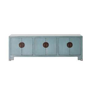 Tv Units: Sansha 6 Door TV Unit Dove Grey