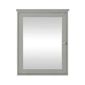 Bathroom Cabinets: Liam Vanity Mirror Cabinet Evergreen Fog 610x762mm