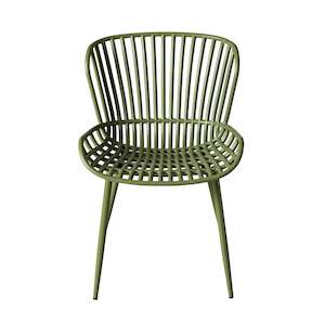 Outdoor Dining Chairs: Lini Outdoor Dining Chair Khaki Green