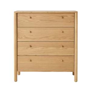 Chest Of Drawers Dressers: Spintara 4 Drawer Chest Light Oak