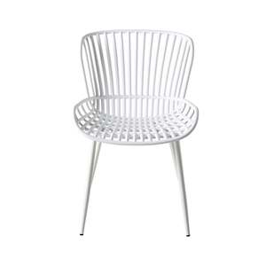 Outdoor Dining Chairs: Lini Outdoor Dining Chair White