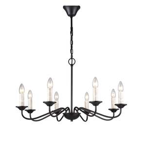Chandeliers: Zora 8 Light Chandelier 76cm