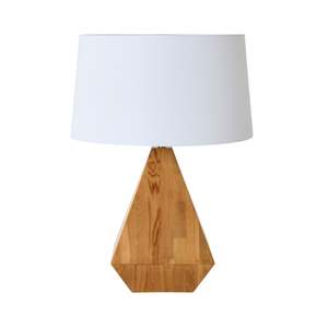 Table Lamps: Leah Wooden Table Lamp 63cm