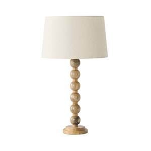 Table Lamps: Melissa Wooden Table Lamp Natural 72cm
