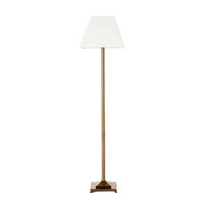 Floor Lamps: Paxton Floor Lamp Brass 165x40cm