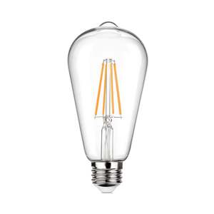 Globes: LED Vintage Filament Globe 4W E27 Clear (64mm)