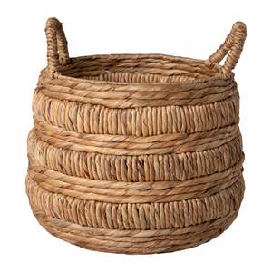 Baskets: Keilani Water Hyacinth Basket Small