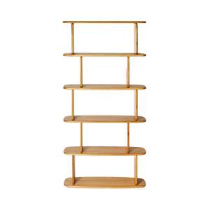 Jasper Solid Oak Tall Bookshelf