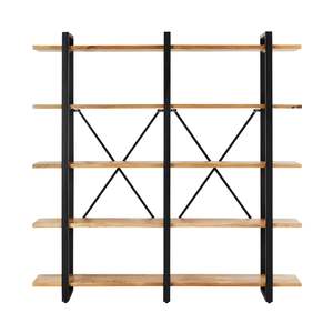 Bookcases Shelving: Emery Large Shelving Unit 200 x 200cm