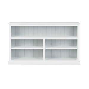 Bookcases Shelving: Armand Lowline Bookcase 90 x 155cm White
