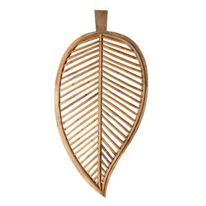 Wall Decor: Bamboo Leaf Wall Hanging Large