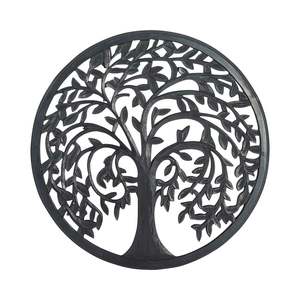 Wall Decor: Frieze Tree Of Life Wall Hanging 90x90cm