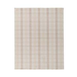 Manning Grid Handloom NZ Wool Rug 240x300cm