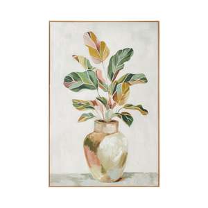 Prints Paintings: Autumn Light Framed Canvas Print 70x105cm