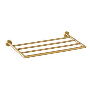 Bathroom Accessories: Harper Towel Rack 60cm Brushed Brass