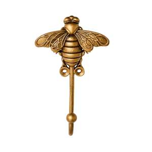 Hooks Stands: Brass Bee Hook