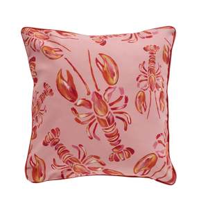 Outdoor Cushions: Aruba Lobster Waves Outdoor Cushion 45x45cm